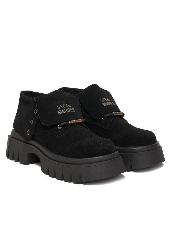 Steve Madden Steve Madden Turistická obuv Parkview SM11004796 Černá