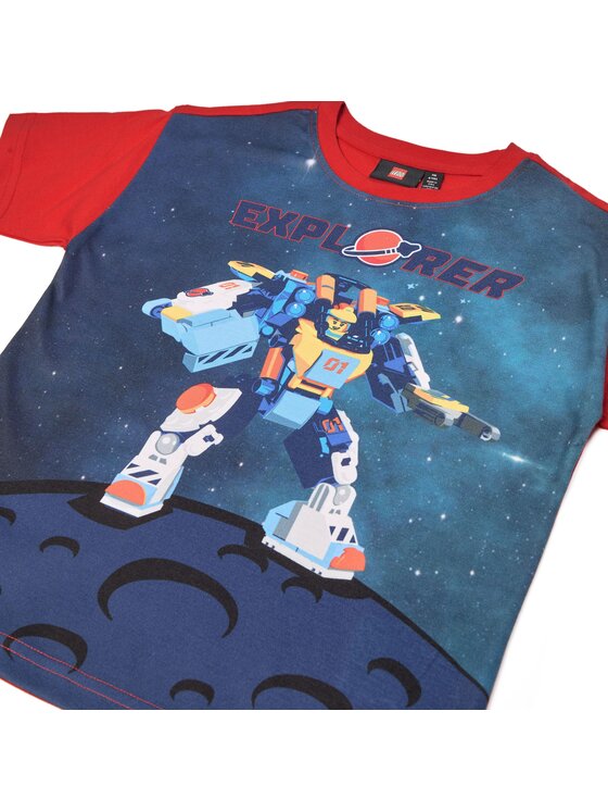 LEGO LEGO T-Shirt 12011373/349 Czerwony Regular Fit
