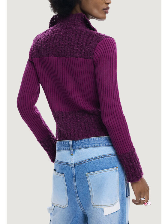 Desigual Desigual Cardigan REPRIS_JERS_PERTH Rosso Modern Fit