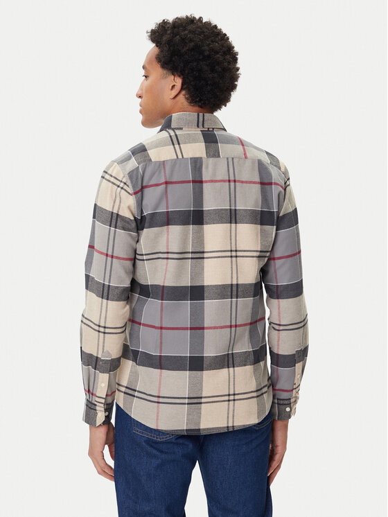 Barbour Barbour Marškiniai Edderton MSH4990TN53 Smėlio Regular Fit