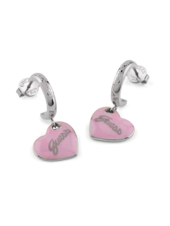 Guess Guess Kolczyki JUBE05151JW-RHPK Różowy