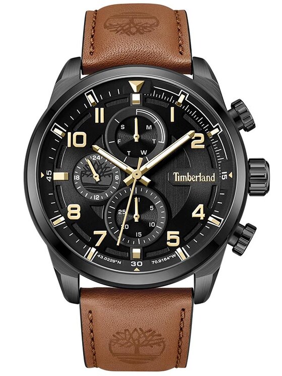 Timberland Timberland Zegarek Timberland TBL.TDWGF2201102 Czarny