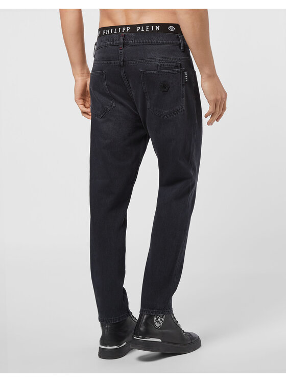 PHILIPP PLEIN PHILIPP PLEIN Jeansy 4723 Czarny Slim Fit
