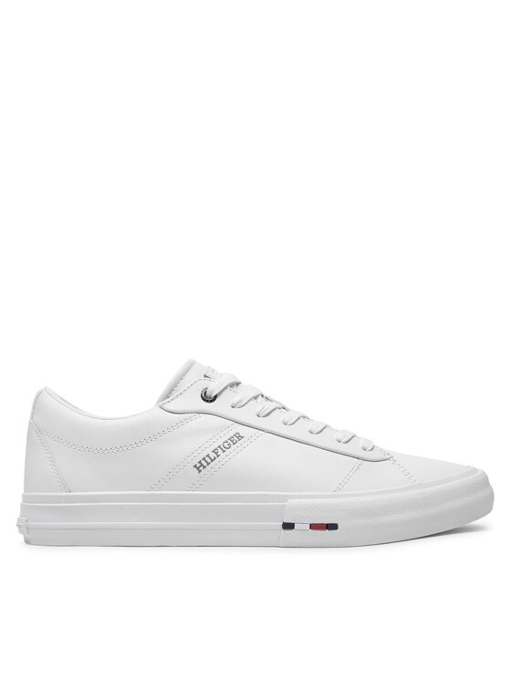 Tommy Hilfiger Tommy Hilfiger Laisvalaikio batai Vulc FM0FM05201 Balta