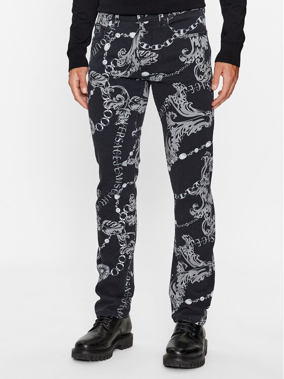Versace Jeans Couture Versace Jeans Couture Blugi 75GAB5S0 Negru Slim Fit