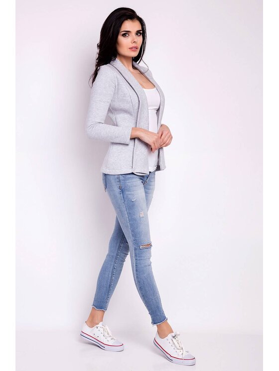 Infinite You Infinite You Giacca da abito M114 Grigio Basic Fit