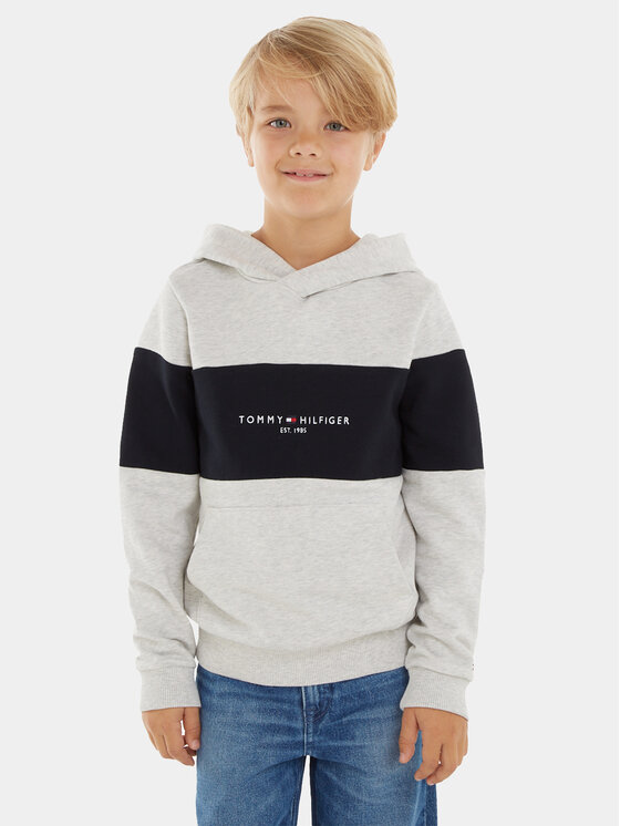 Tommy Hilfiger Sweatshirt Essential KB0KB08385 D Dunkelblau Regular Fit
