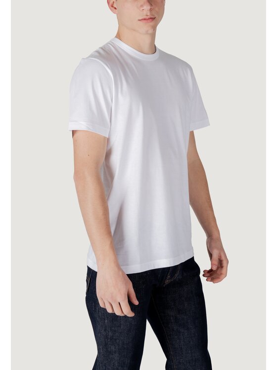Colmar Colmar T-Shirt 7540 6SH Biały Shirt Fit
