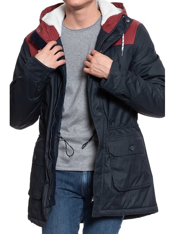 Mustang Mustang Giubbotto invernale DANIEL H PARKA Nero Regular Fit