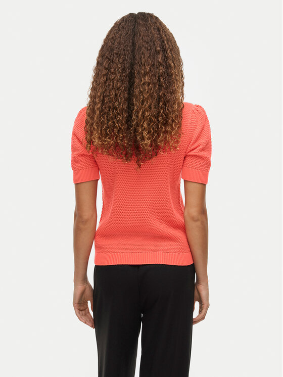 Vila Vila Pulover Dalo 14084421 Roza Regular Fit