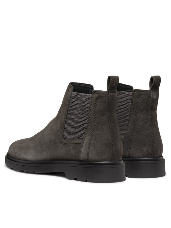 Geox Geox Kotníková obuv s elastickým prvkem U Spherica Ec1 U36D1C 00022 C6372 Šedá