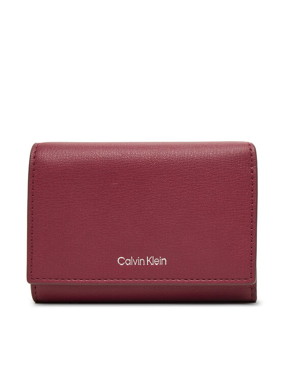Calvin Klein Calvin Klein Rahakott Foil Logo Trifold W/ Zip Pocket LV04F1117G Roosa