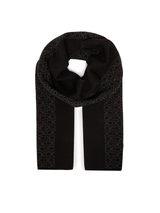 Calvin Klein Calvin Klein Set šal i kapa Gs Ck Monogram Beanie + Scarf K50K512390 Crna