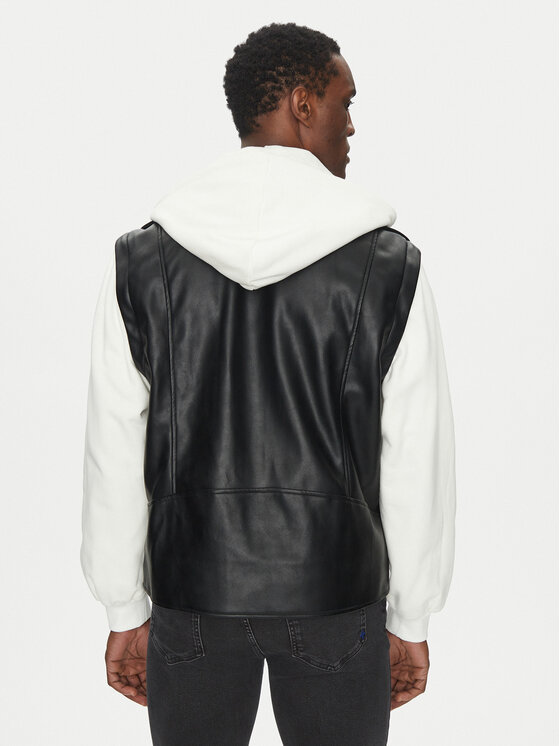 Karl Lagerfeld Jeans Karl Lagerfeld Jeans Преходно яке A1M15005 Черен Regular Fit