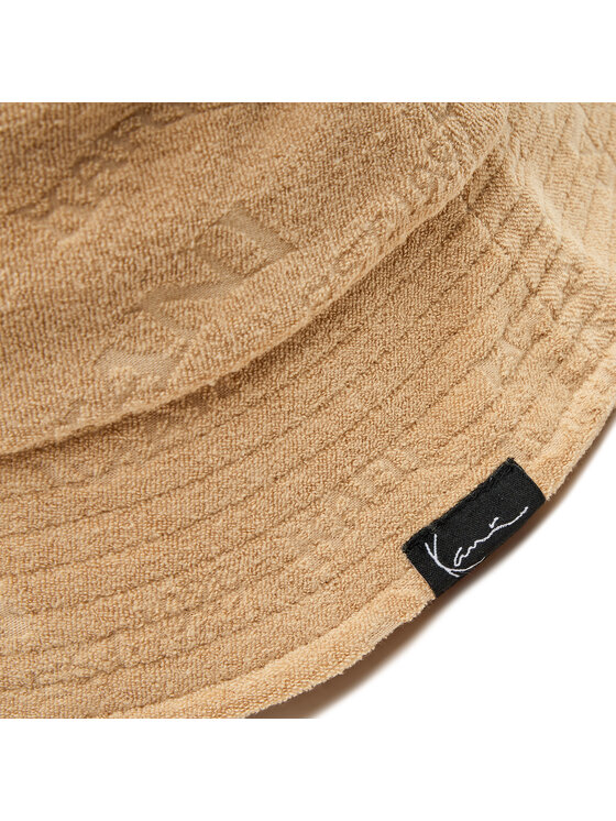 Karl Kani Karl Kani Klobouk Signature Frottee Bucket 7115225 Béžová