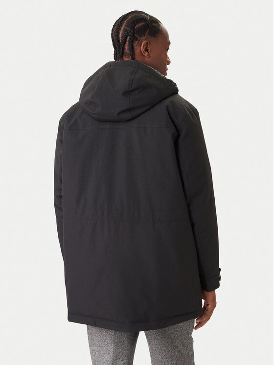 BOSS BOSS Kurtka puchowa H-Detoni 50540472 Czarny Regular Fit