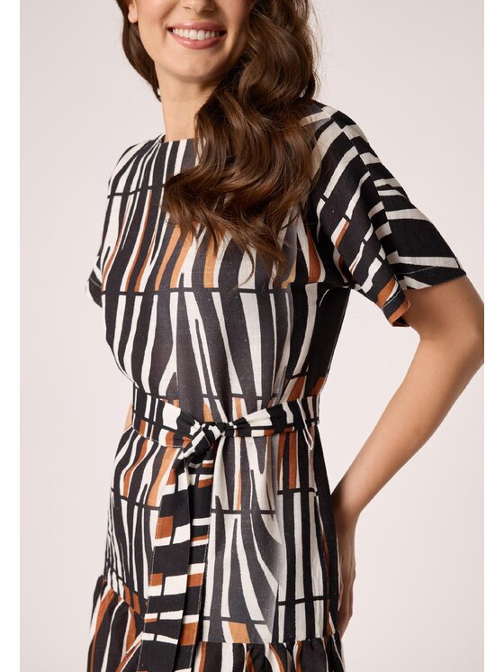 QUIOSQUE QUIOSQUE Každodenní šaty QUIOSQUE 4SH011228 Barevná Regular Fit