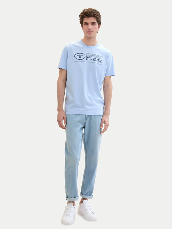 Tom Tailor Tom Tailor T-krekls 1035611 Zils Regular Fit