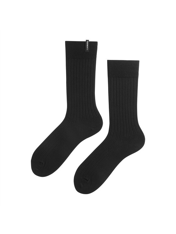 La Mania La Mania Skarpety długie SOCKS 19 2 PACK Czarny