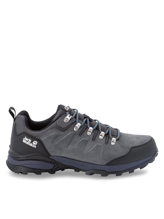 Jack Wolfskin Jack Wolfskin Trekking čevlji Refugio Texapore Low M 4049851 Siva
