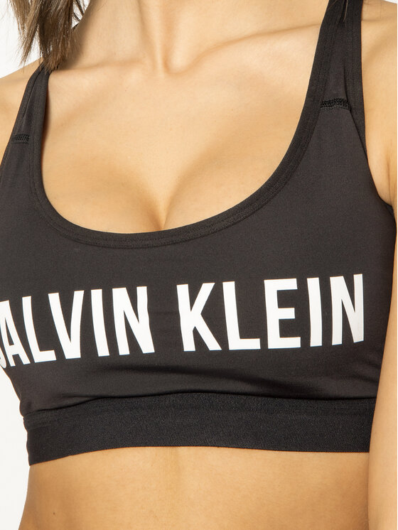 Calvin Klein Performance Calvin Klein Performance Reggiseno top Low Impact Sports 00GWS0K137 Nero