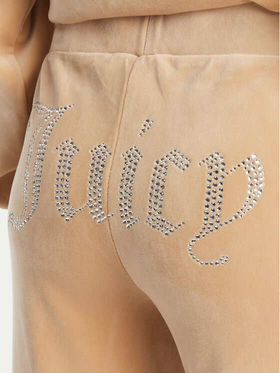 Juicy Couture Juicy Couture Teplákové nohavice Christine JCWBJ125304 Béžová Flared Leg