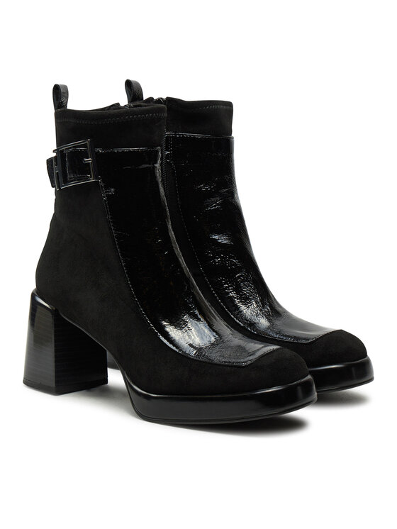 Hispanitas Hispanitas Stiefeletten Velour Str-I24 HI243664 Schwarz