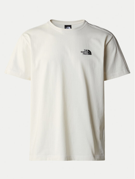 The North Face The North Face Póló NF0A880R Ekru Regular Fit