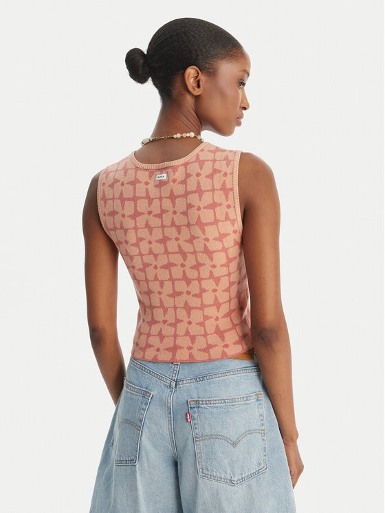 RVCA RVCA Top Shiver 23B071504 Roza Slim Fit