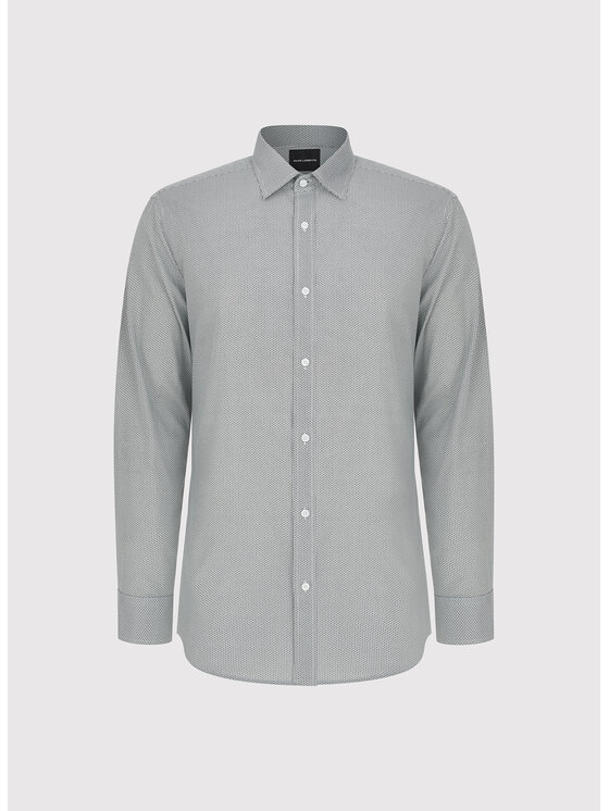 Pako Lorente Pako Lorente Koszula P25WN-1X-032 Biały Slim Fit