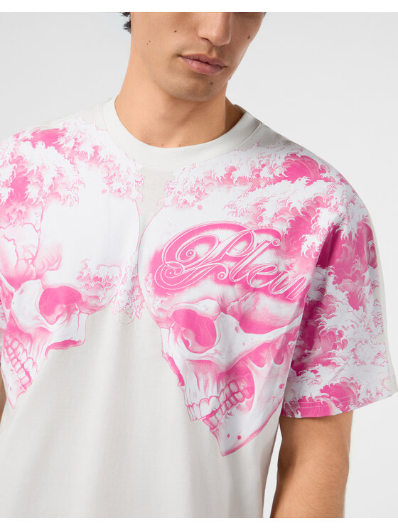 PHILIPP PLEIN PHILIPP PLEIN T-Shirt 29026 Biały Regular Fit