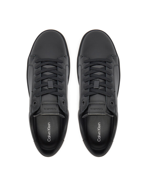 Calvin Klein Calvin Klein Sneakersy Low Top Lace Up Lth HM0HM01971 Czarny