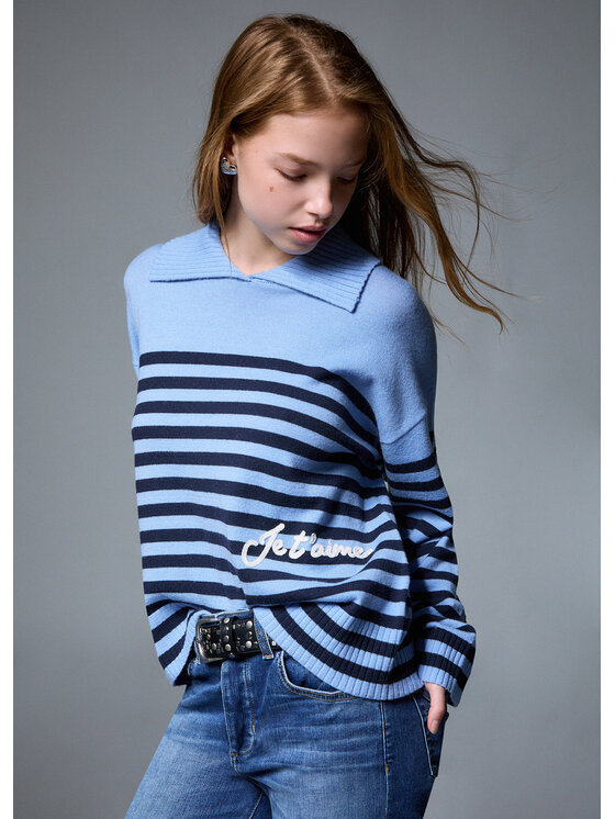 Liu Jo Liu Jo Maglione WF6385MA88RD3039 Azzurro chiaro Regular Fit
