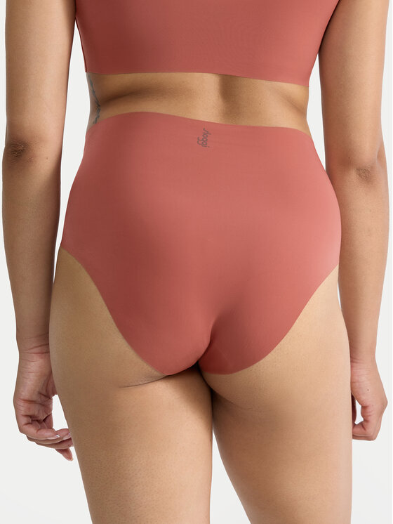 Sloggi Sloggi Klassischer Damenslip mit hoher Taille Zero Feel 10217759 Orange