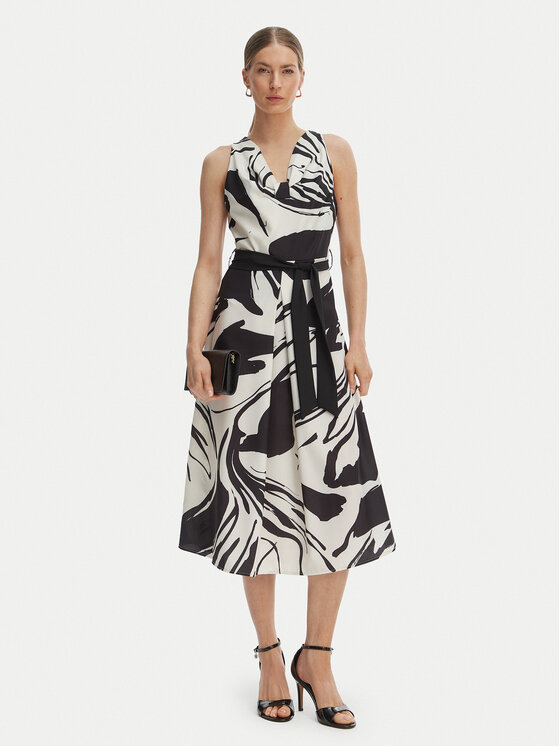 Rinascimento Rochie cocktail CFC0020269002 Negru Regular Fit