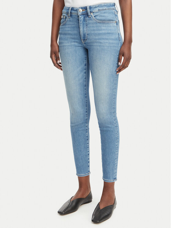 Calvin Klein Jeans Blugi LV047F489G Albastru Skinny Fit