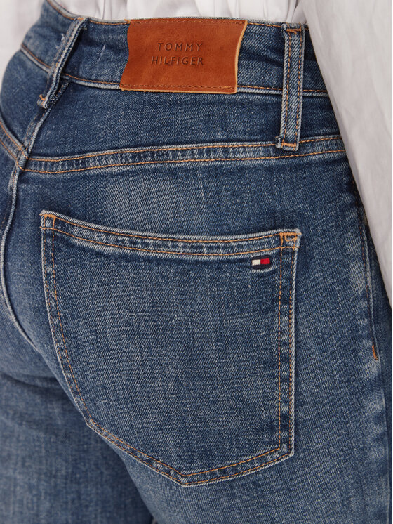 Tommy Hilfiger Tommy Hilfiger Džinsi Kris WW0WW46722 Zils Slim Fit