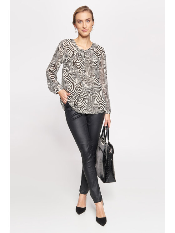 QUIOSQUE QUIOSQUE Halenka 2KY001152 Bílá Regular Fit