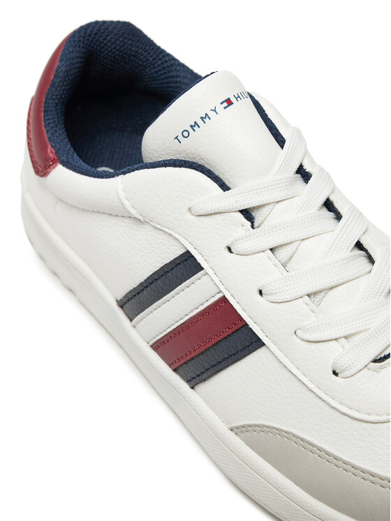 Tommy Hilfiger Tommy Hilfiger Tenisice Stripes Low Cut Lace-Up Sneaker T3X9-33645-1269 Bijela