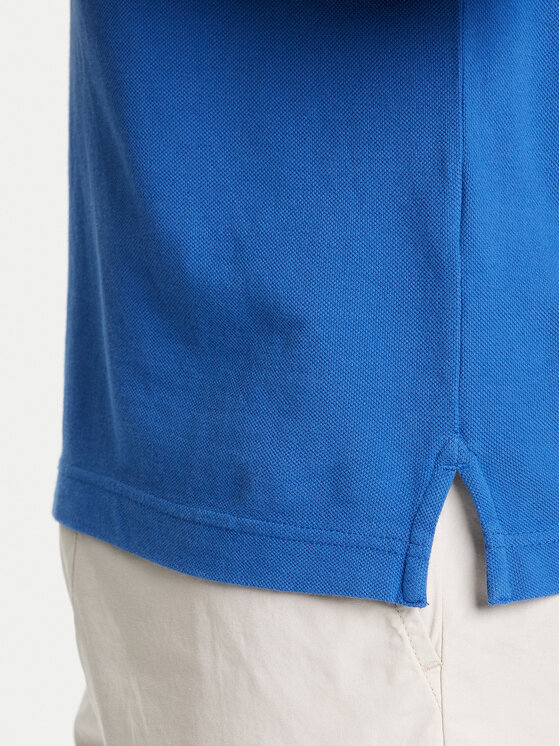United Colors Of Benetton United Colors Of Benetton Polo 3089J3179 Niebieski Regular Fit