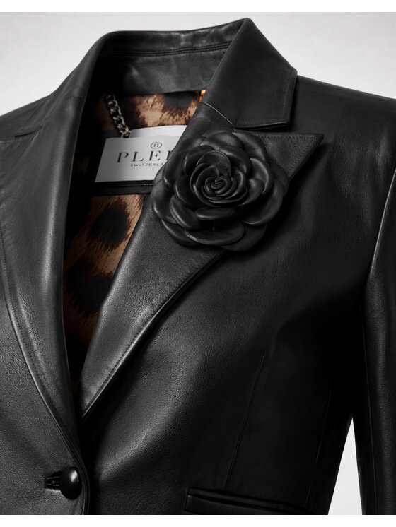 PHILIPP PLEIN PHILIPP PLEIN Marynarka 31132 Czarny Blazer Fit