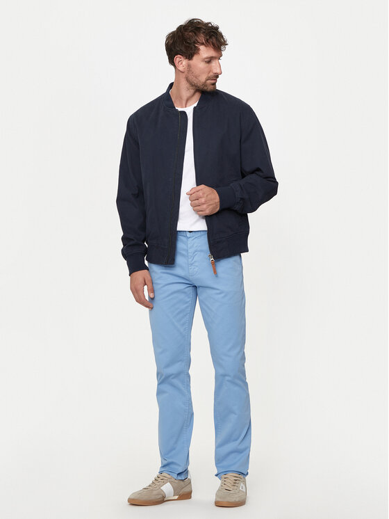 BOSS Boss Chinos Chino_Slim 50510933 Blau Slim Fit