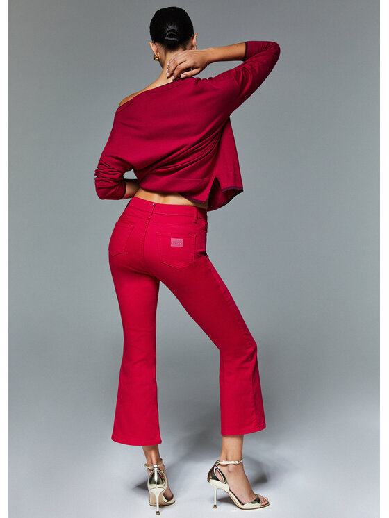 Liu Jo Liu Jo Pantaloni di tessuto WA6256T367A91955 Viola Regular Fit