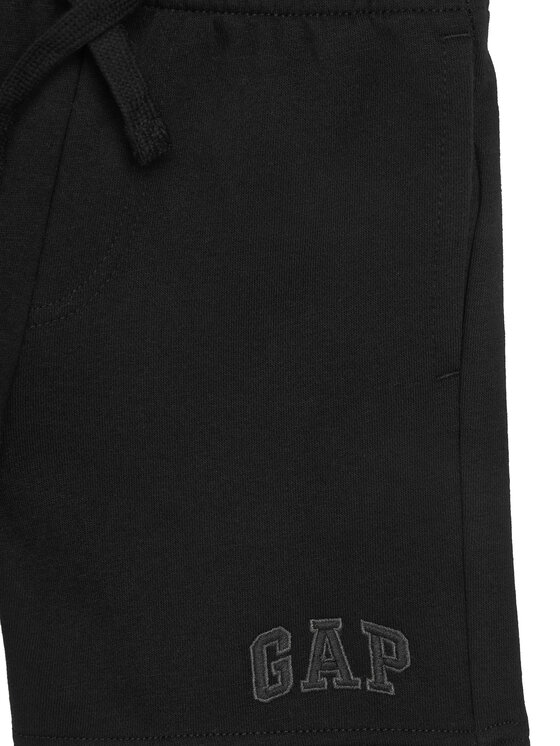 Gap Gap Pantaloni scurți sport 726009-00 Negru Regular Fit