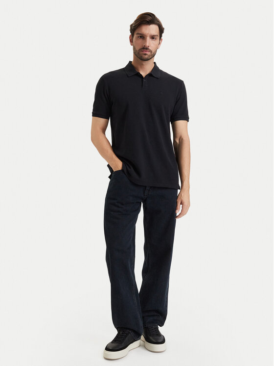 Calvin Klein Jeans Calvin Klein Jeans Polo marškinėliai LV04RH204G Juoda Regular Fit