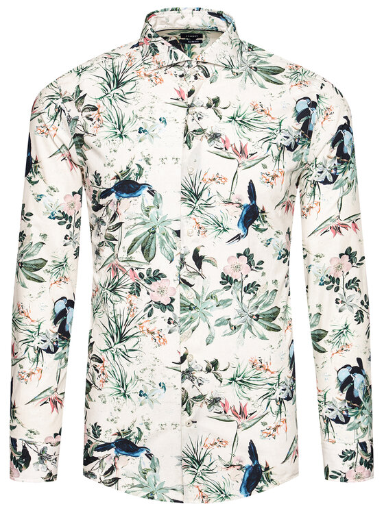 JOOP! JOOP! Koszula 17Jsh-110Pejos 30026289 Kolorowy Slim Fit