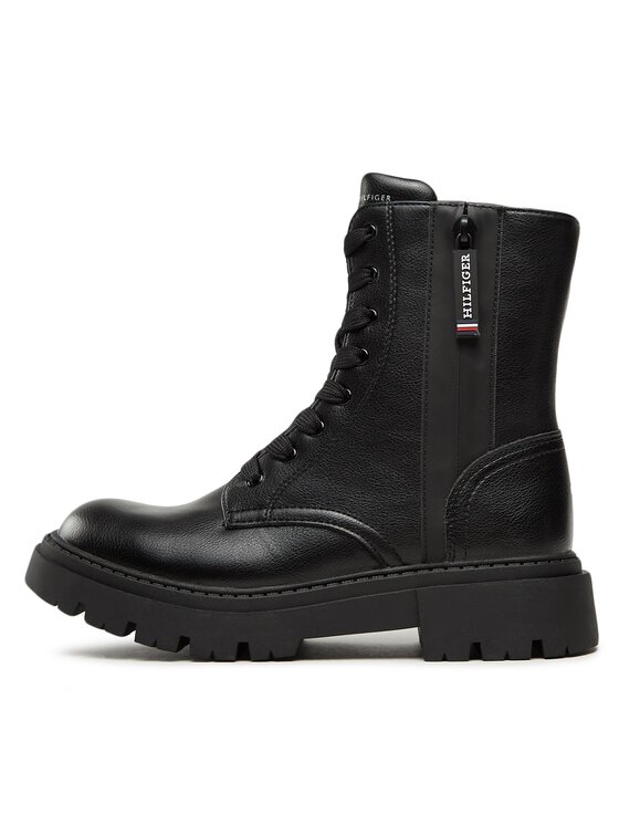Tommy Hilfiger Tommy Hilfiger Μπότες T3A5-33026-1355999 S Μαύρο