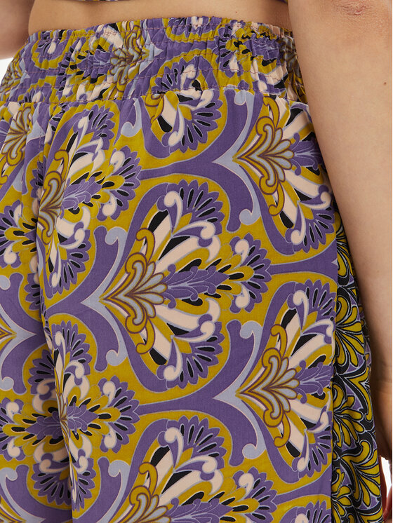 Iconique Iconique Παντελόνι υφασμάτινο Sharon IC24-100 Έγχρωμο Relaxed Fit
