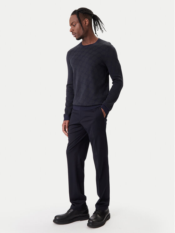 JOOP! JOOP! Maglione 13Ravorono 10100436 30102137 Blu scuro Regular Fit