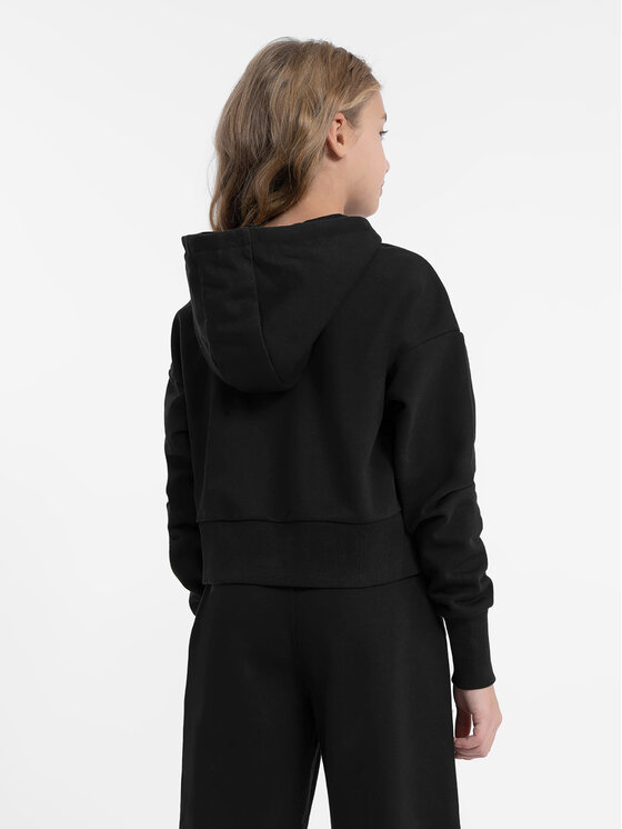 4F 4F Μπλούζα 4FJAW23TSWSF640 Μαύρο Regular Fit